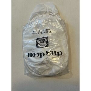 New NOS Vintage Gunne Sax by Jessica McClintock Hoop Slip Skirt White Size OS